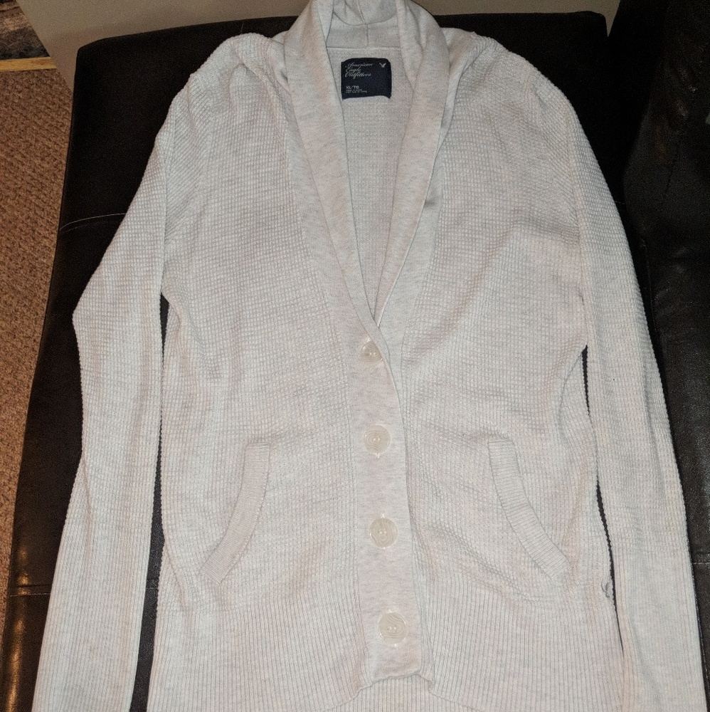 Button up sweater